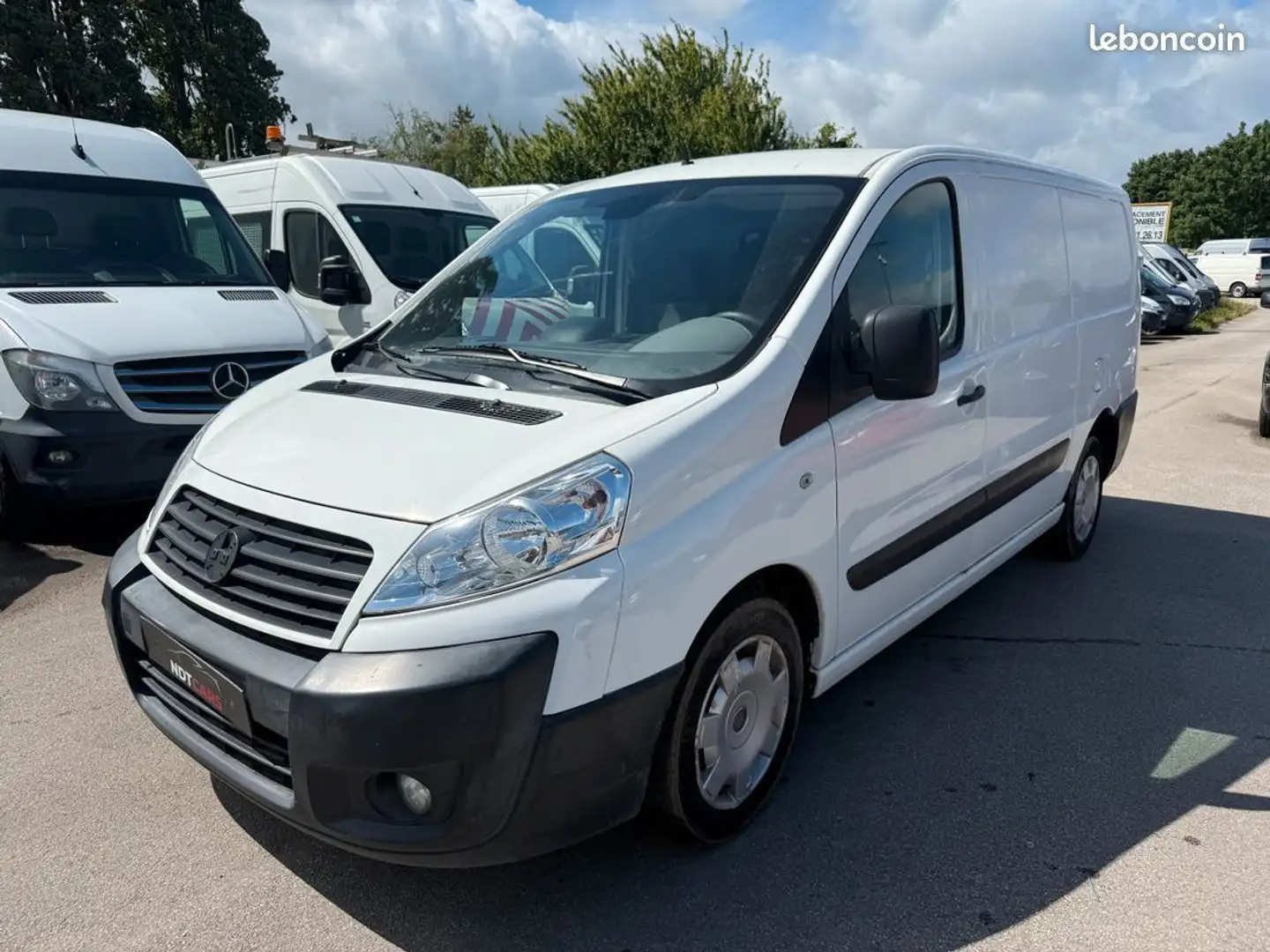 Fiat Scudo 2.0 Mjt 130cv L2H1 Rallongè Clim-Règulateur-Radar Blanc - 1