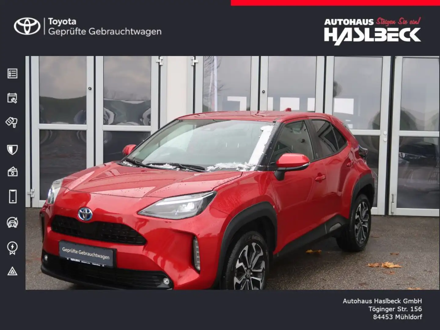 Toyota Yaris Cross Hybrid 1.5 VVT-i Team Deutschland Rot - 1