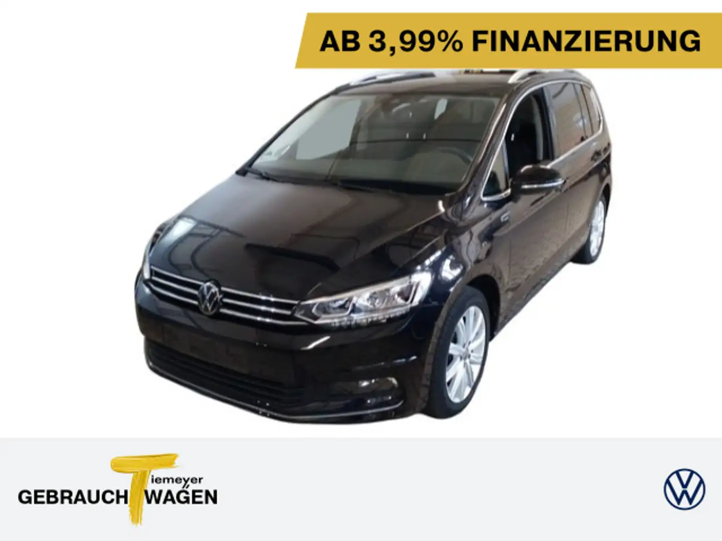 Volkswagen Touran 1.5 TSI DSG HIGHLINE 7-SITZE PANO KAMERA Schwarz - 1