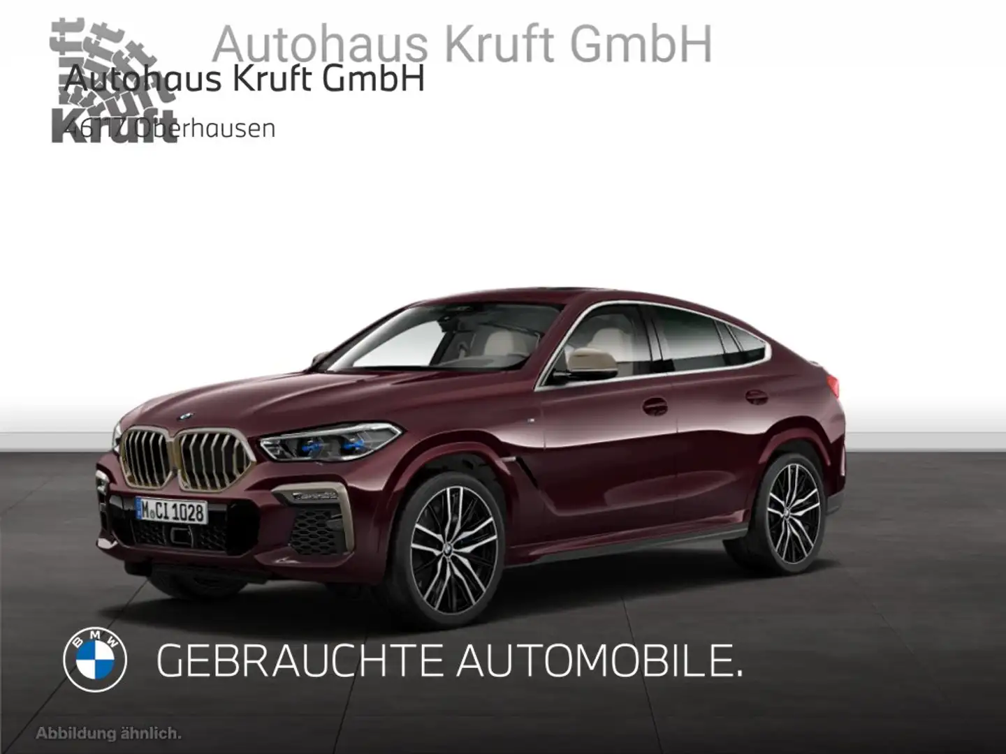 BMW X6 M50i FOND ENTERTAINMENT+STANDHZ+LASERLICHT+TV Фіолетовий - 2