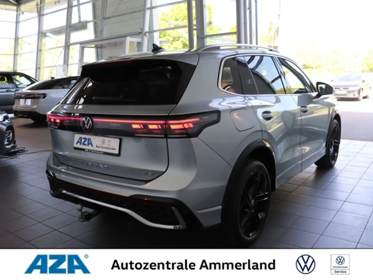 Volkswagen Tiguan R-Line AHK*Massage*e-Klappe*NAVI*HUD* DCC Pro Silber - 1