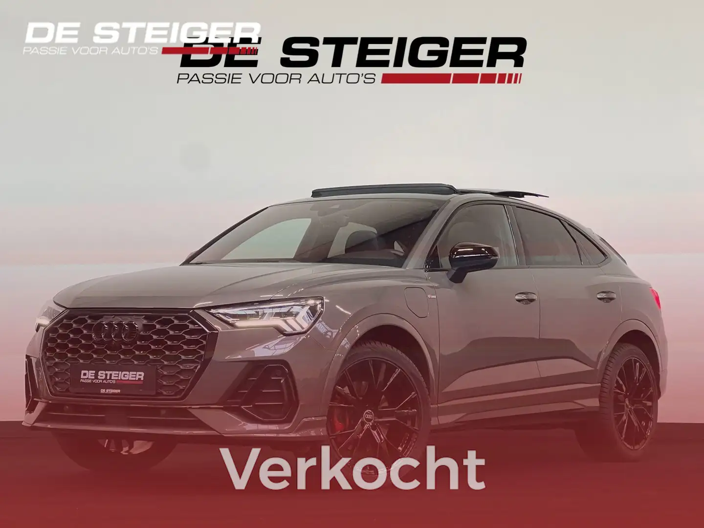 Audi Q3 Sportback 45 TFSI e 3 x S Line ACC Pano Sfeer RS 3 Gris - 1