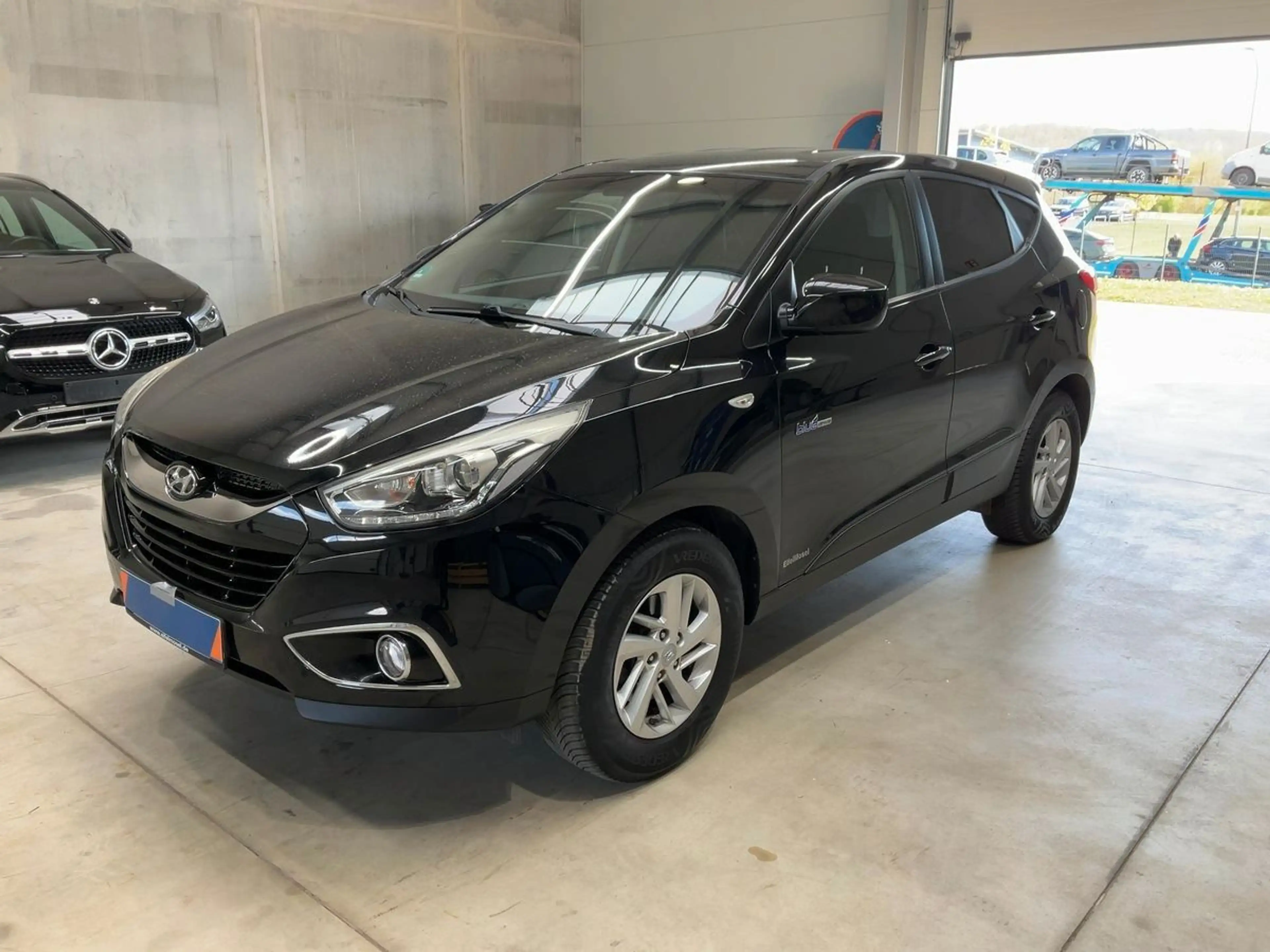 Hyundai iX35 blue Finale 2WD