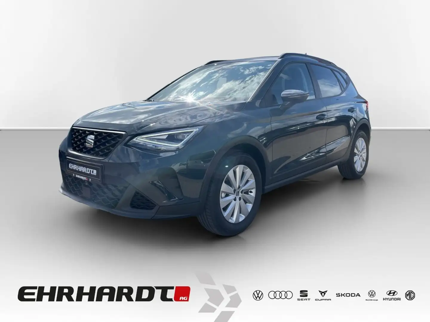 SEAT Arona 1.0 TSI DSG Road Edition VIRTUAL*VOLL-LED*NAVI*... Bleu - 1