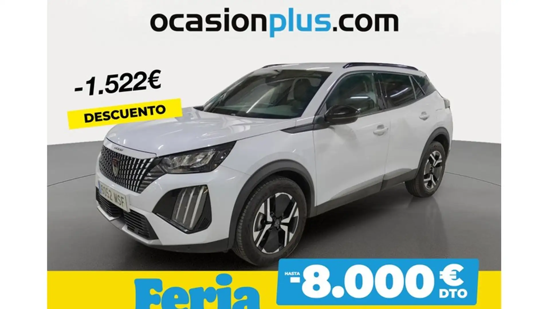 Peugeot 2008 1.2 PureTech S&S Allure 100 Weiß - 1