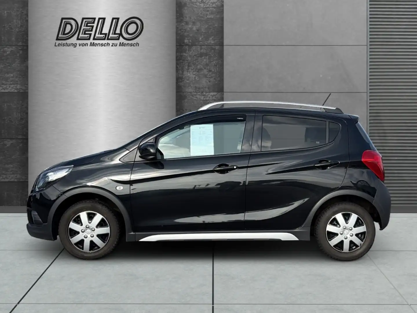 Opel Karl Rocks 1.0 Aut. SHZ LenkradHZG Temp PDC Berganfahra Negro - 2