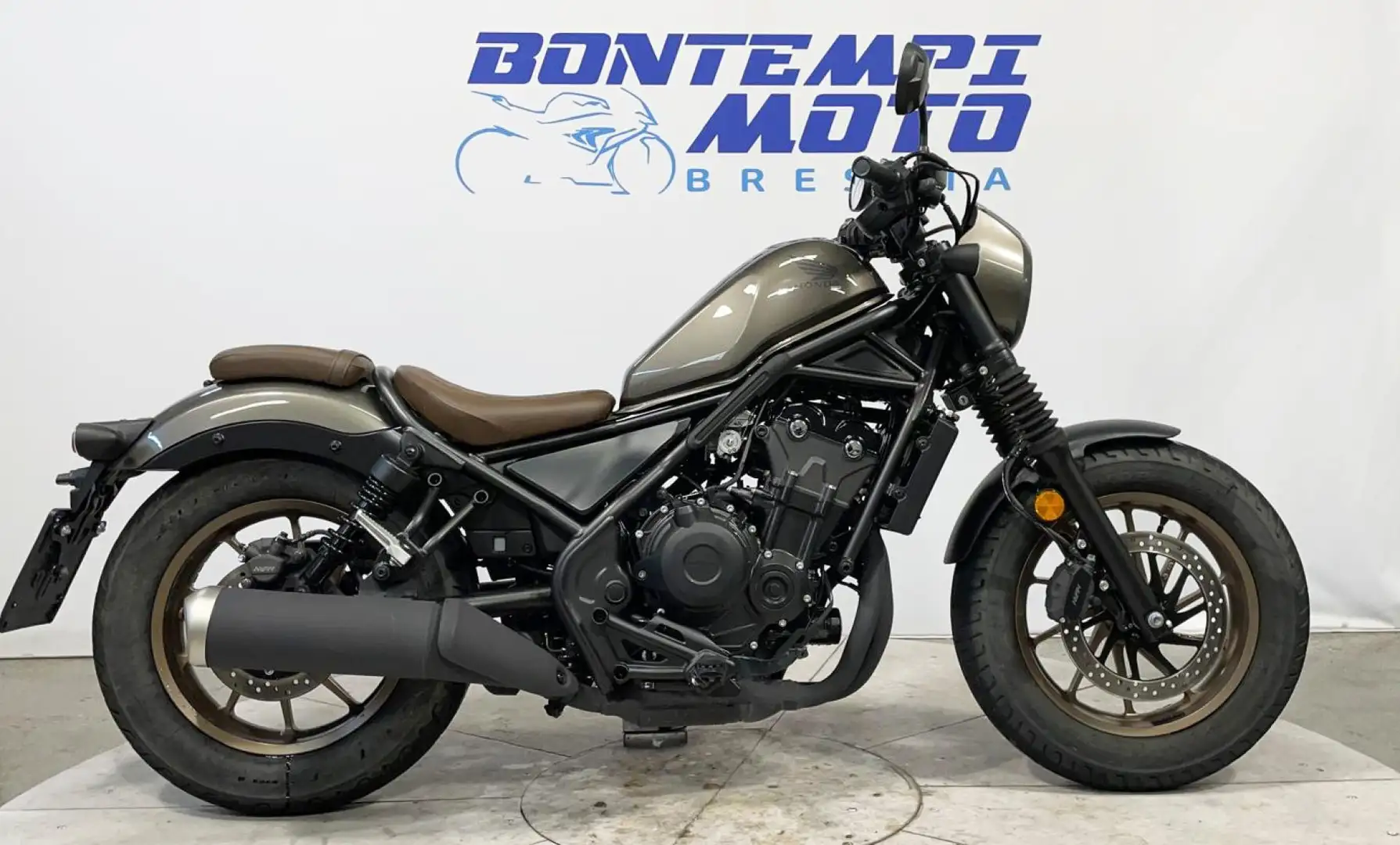 Honda CMX 500 Rebel 2023 - SOLO 2500 KM !!! - PAT. A2 Marrone - 1
