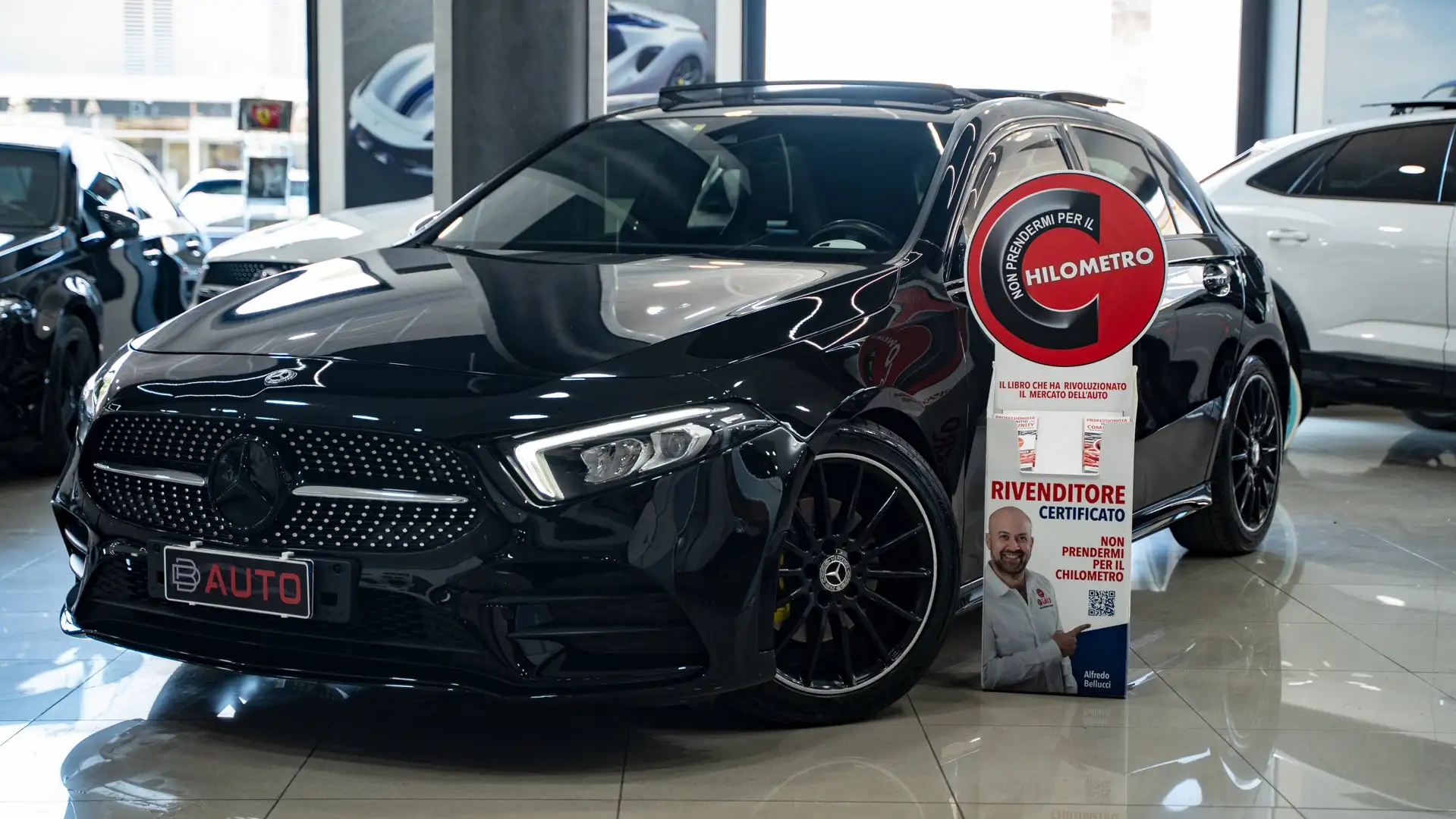 Mercedes-Benz A 200 A 200 d Premium auto Noir - 1