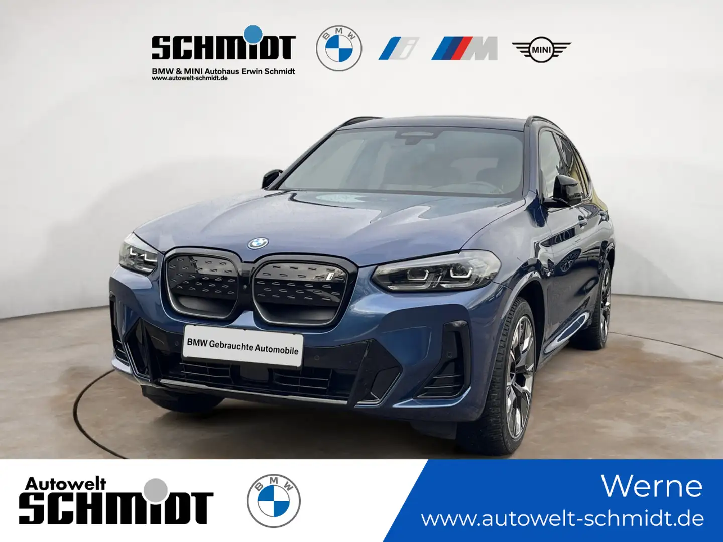 BMW iX3 IMPRESSIVE + GARANTIE-bis-12.2028 Blau - 1