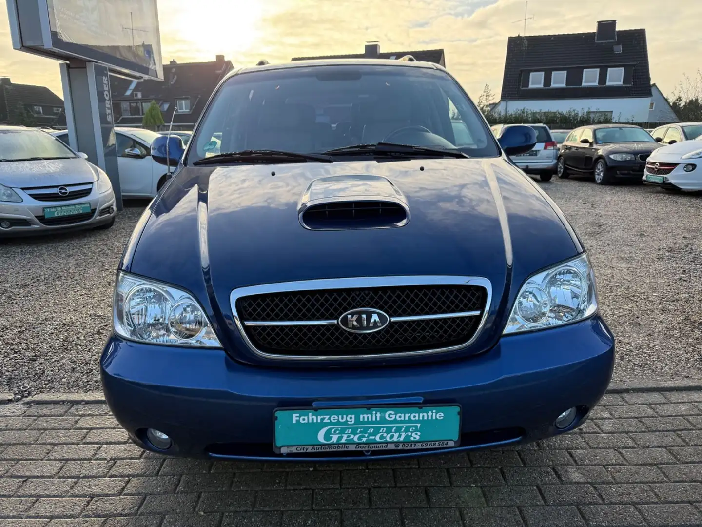 Kia Carnival II 2.9 CRDi EX*2HAND*TÜV NEU* Bleu - 1