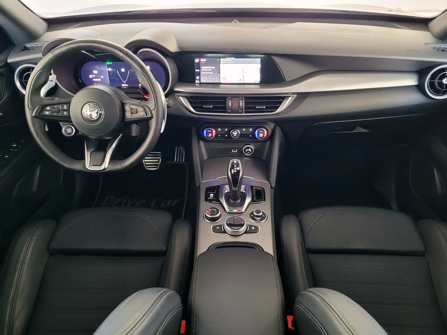 Alfa Romeo Stelvio VELOCE Q4 AT8 2.2 MTJ 210CV TOTAL BLACK C20" Nero - 2
