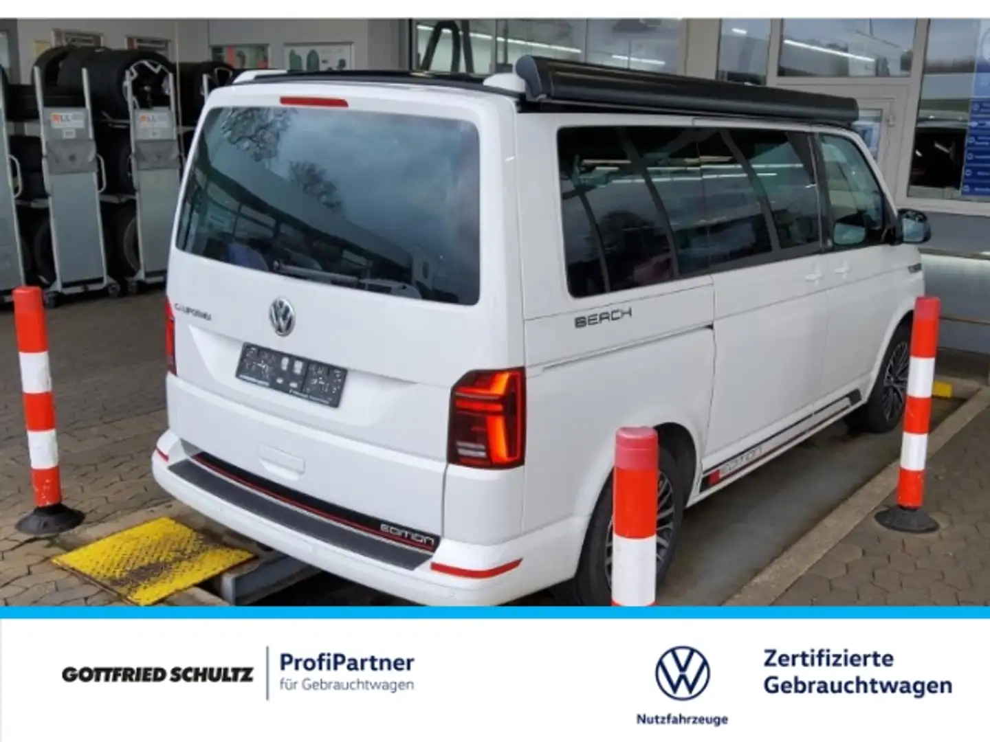Volkswagen T6.1 California Beach Tour Edition 2.0 TDI DSG Weiß - 2