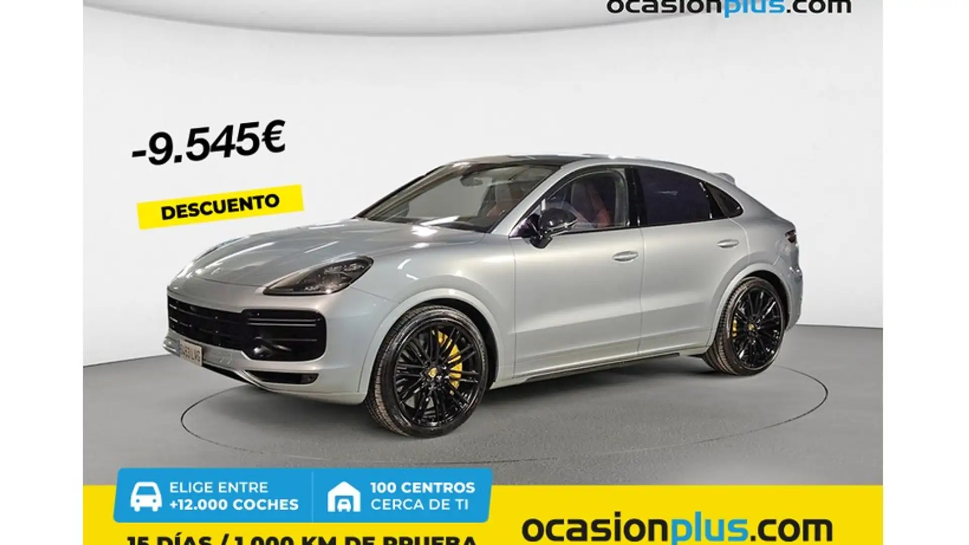 Porsche Cayenne Turbo Coupé Aut. Plateado - 1