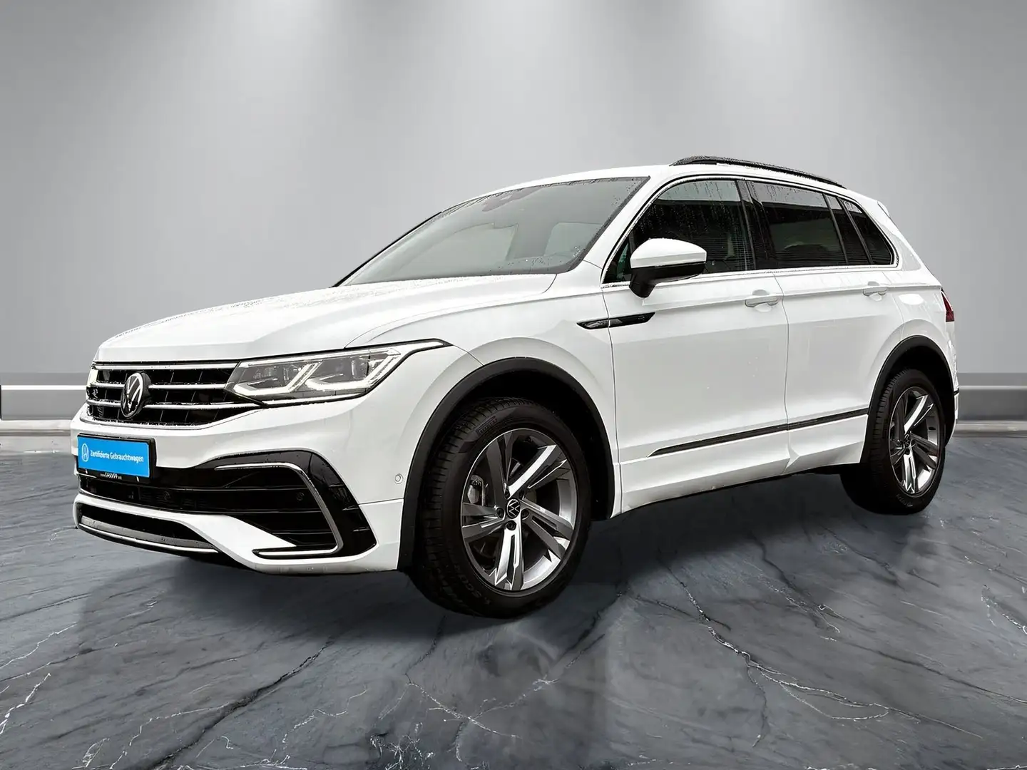 Volkswagen Tiguan 2.0TDI DSG 4M +R-LINE+AHK+KAMERA+ASSISTS+ Weiß - 2