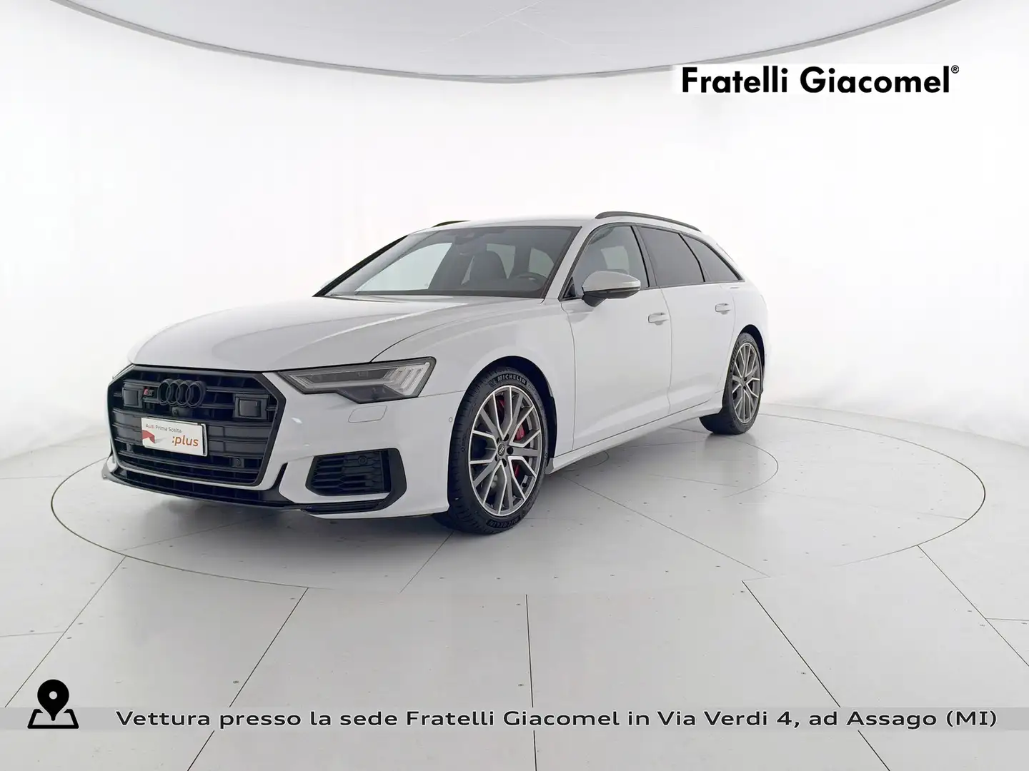 Audi S6 avant 3.0 tdi mhev quattro 344cv tiptronic Blanc - 1