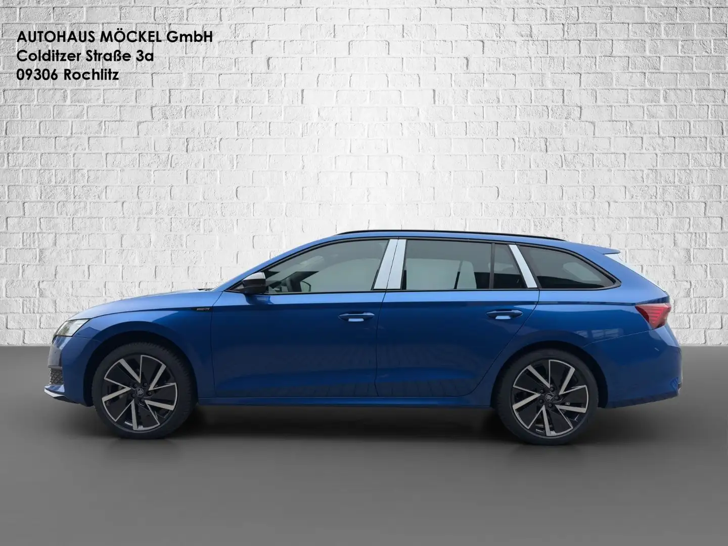 Skoda Octavia Combi 4x4 Sportline/AHK/LED/Navi Blau - 2