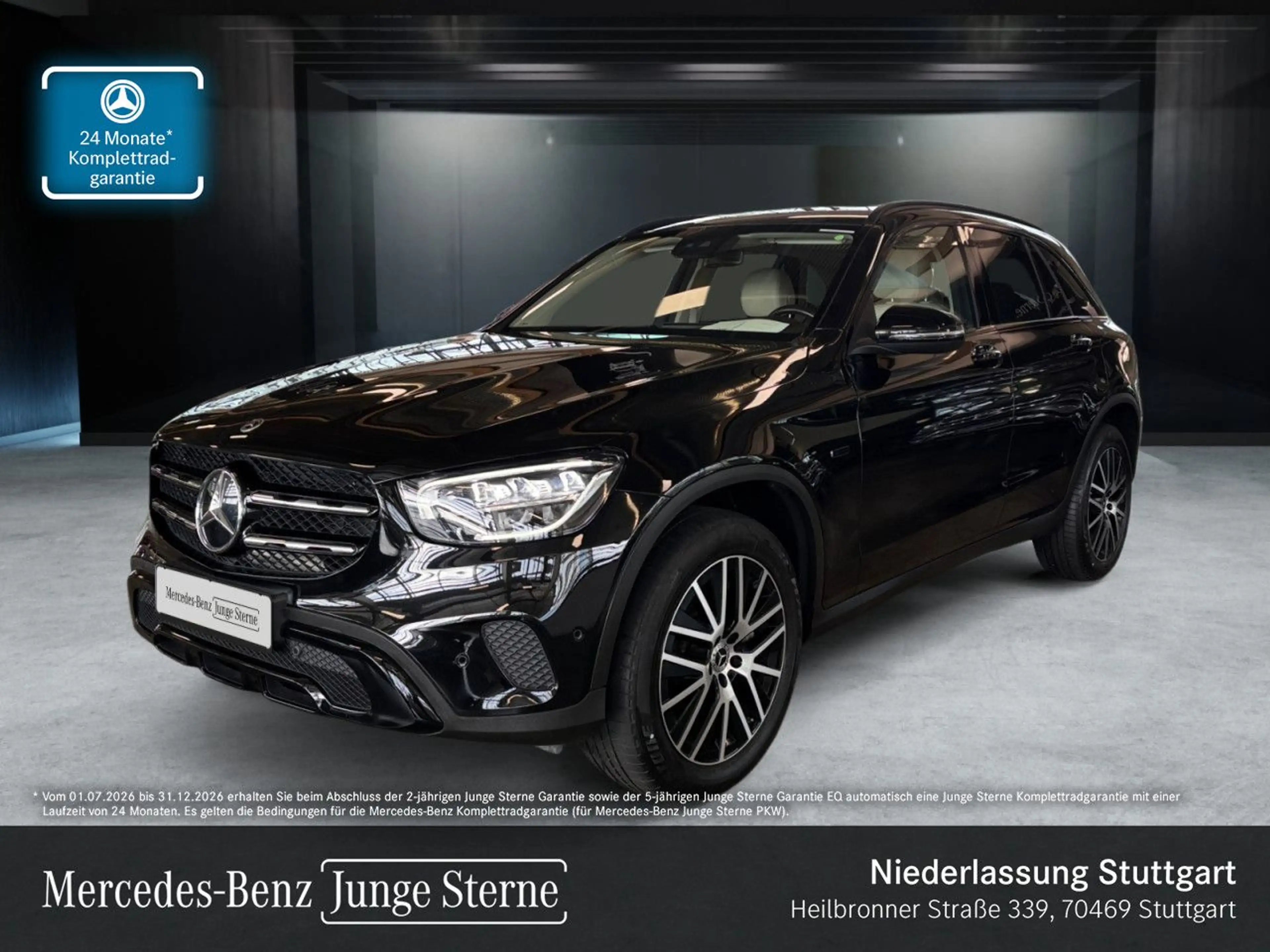 Mercedes-Benz GLC 300 e 4M NIGHT+LED+KAMERA+SPUR+TOTW+KEYLESS+9G