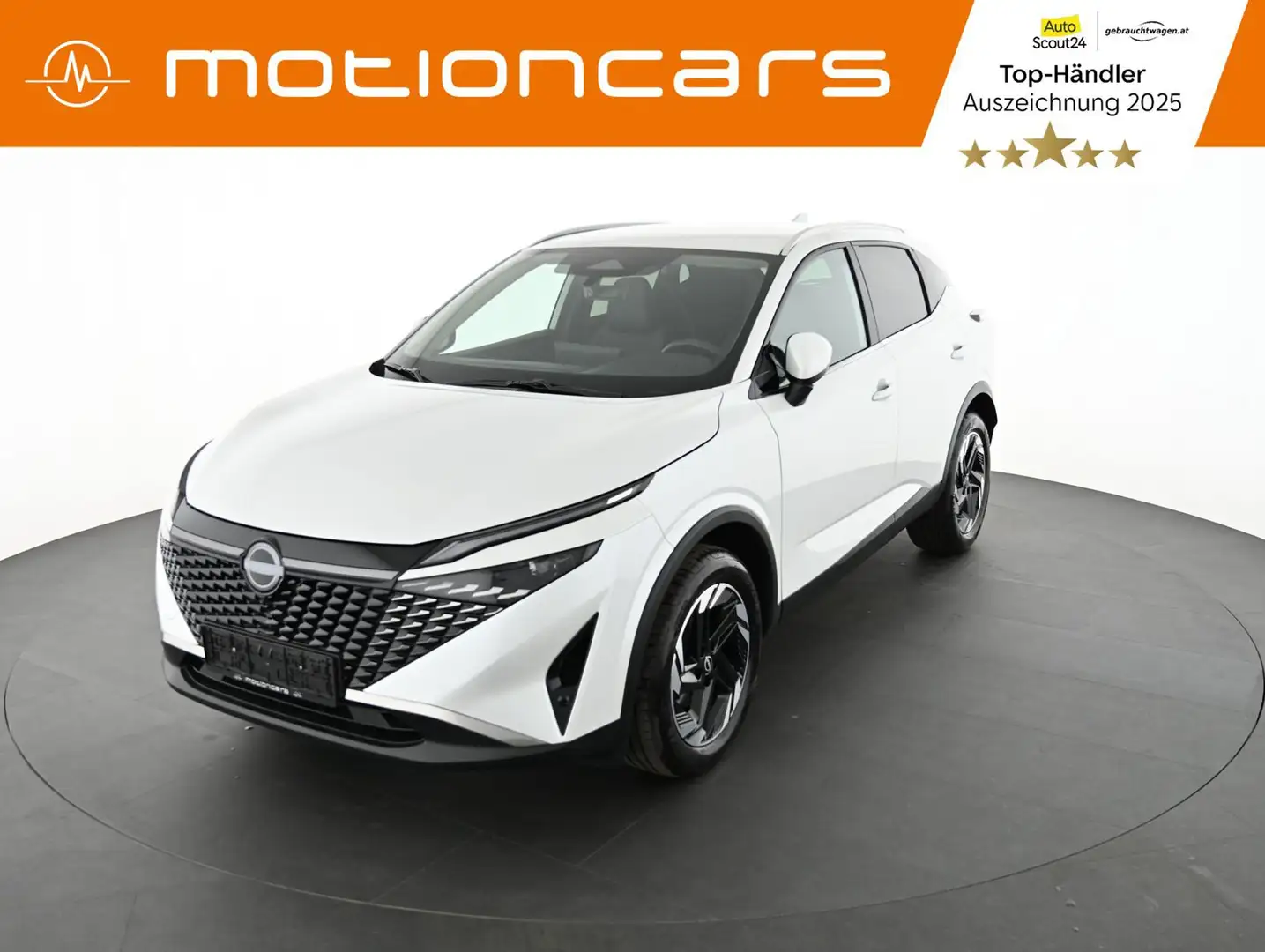 Nissan Qashqai 1.3 DIG-T 158 Xtronic MHEV 2WD N-Connecta Weiß - 1