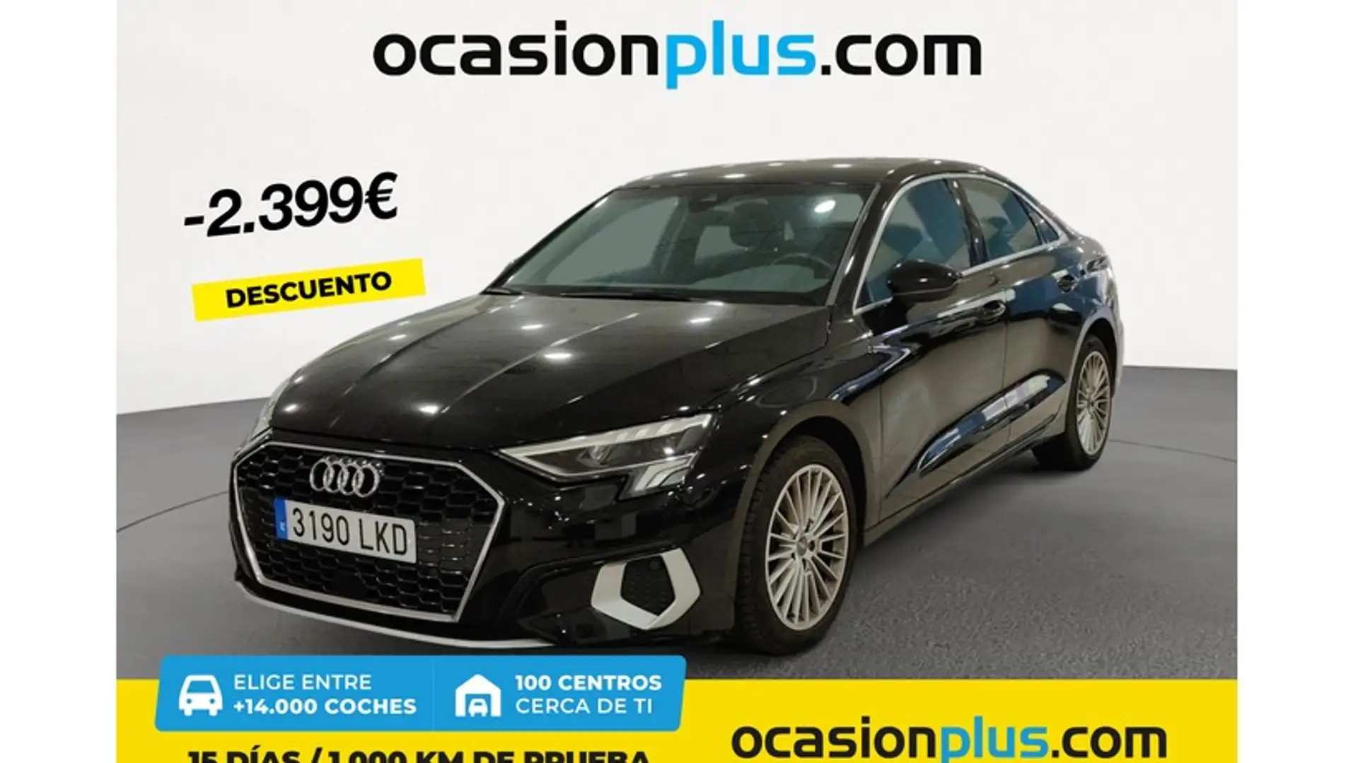 Audi A3 Sedán 35TDI Advanced S tronic Schwarz - 1