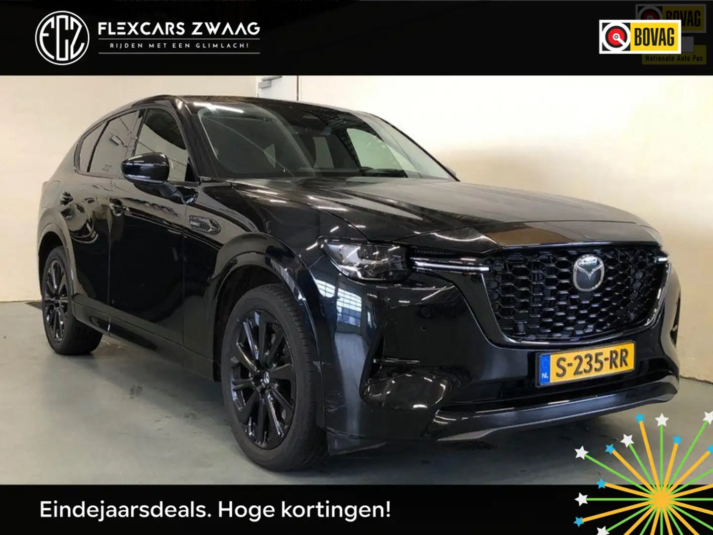 Mazda CX-60 2.5 e-SkyActiv PHEV Homura - Automaat - Leder - Pa Zwart - 1