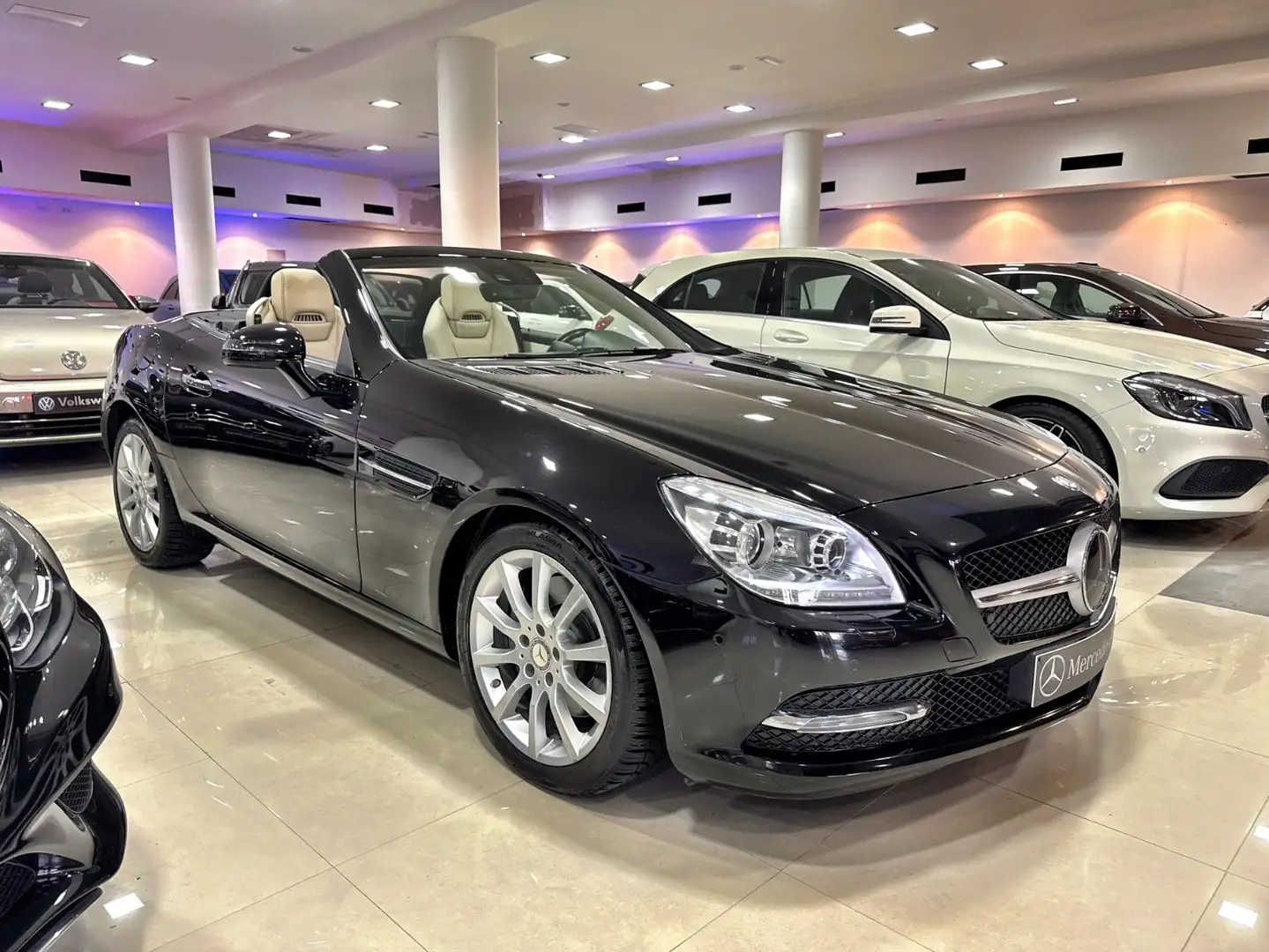 Mercedes-Benz SLK 250 d Aut. Чорний - 2