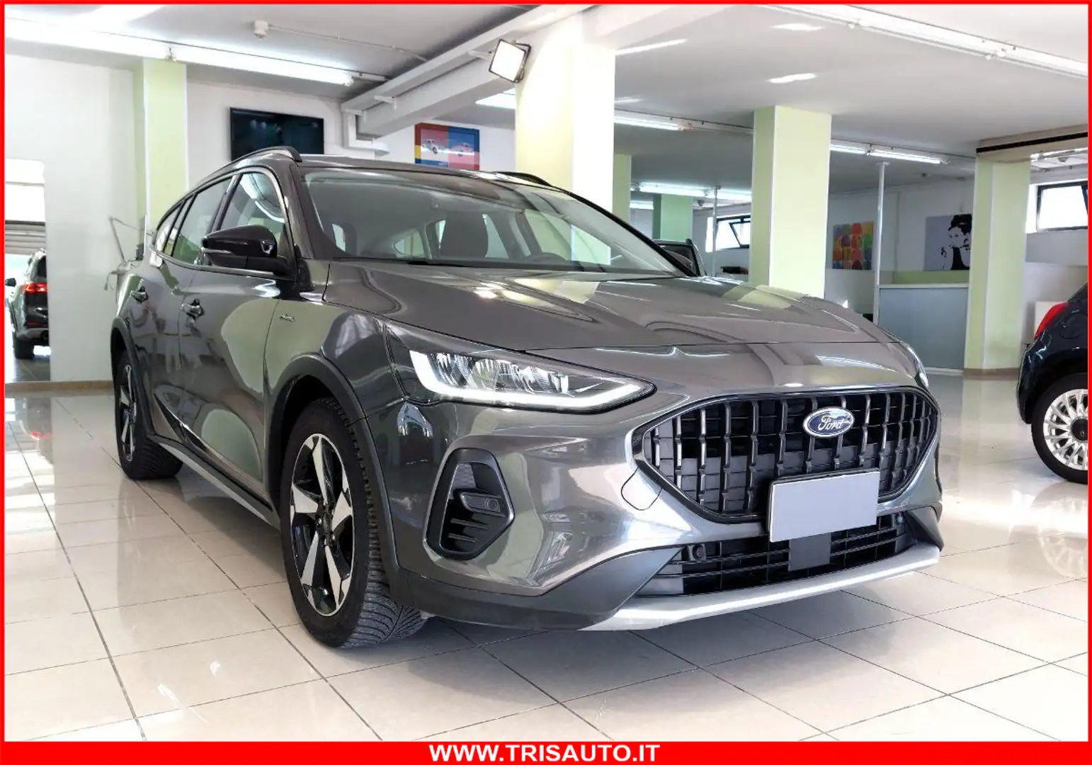 Ford Focus SW 1.5 EcoBlue Aut. Active NEOPATENTATI (FARI LED+ Grigio - 1