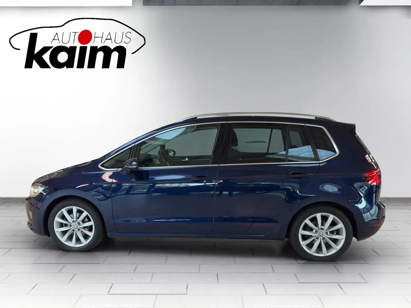 Volkswagen Golf Sportsvan Sportsvan 1.4 TSI DSG Highline+NAVI+ACC+ALU+SITZH. Bleu - 2