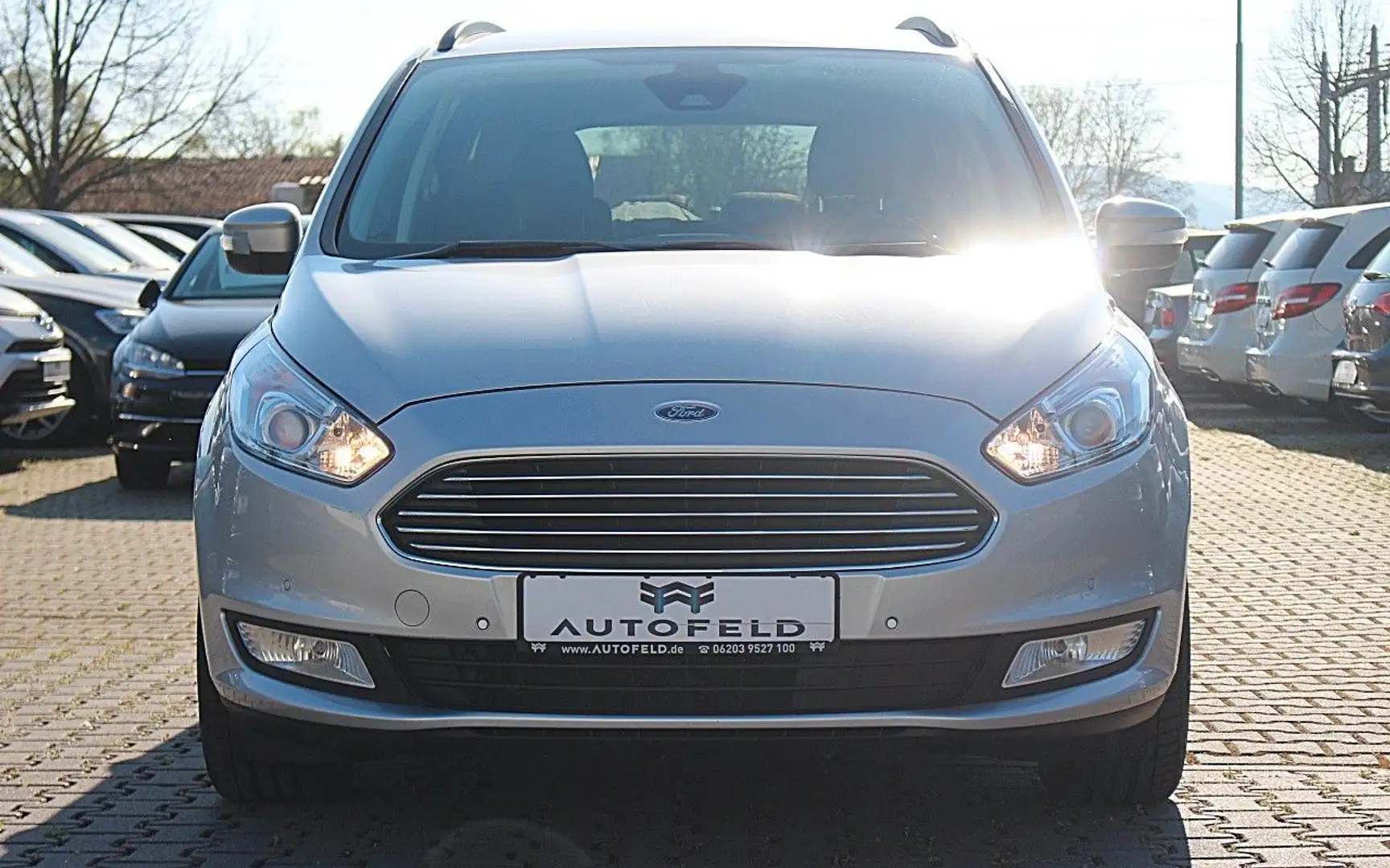 Ford Galaxy 2,0 TDCi/VOLL SHEFT/NAVI/7SITZE/WLAN/BT/ Silber - 2