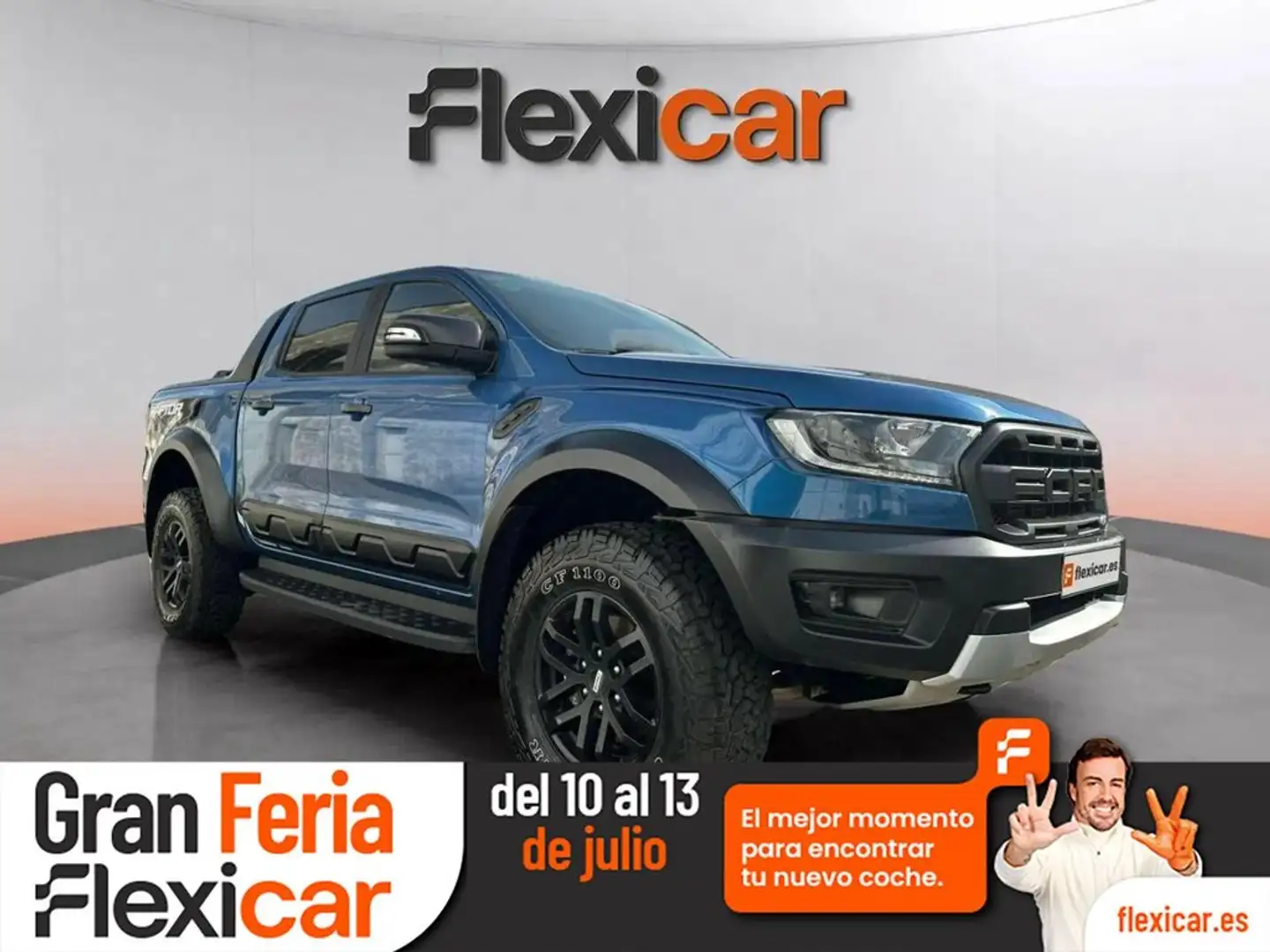 Ford Ranger Raptor Blauw - 1