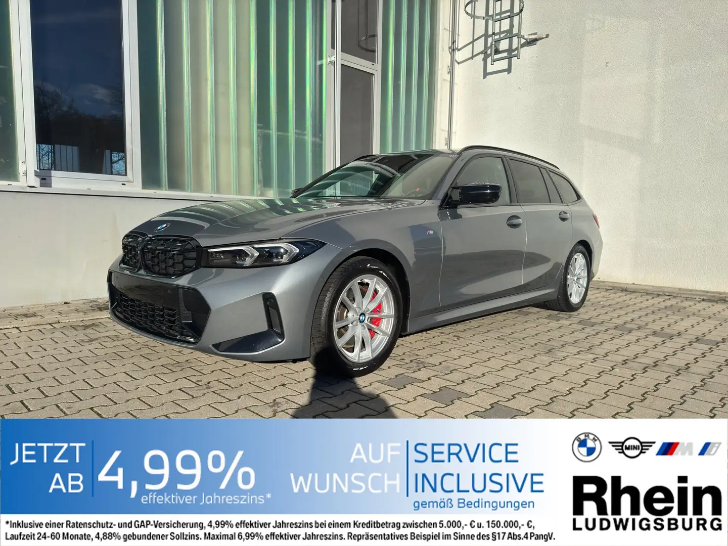 BMW 340 Mi xDrive Touring Gris - 1