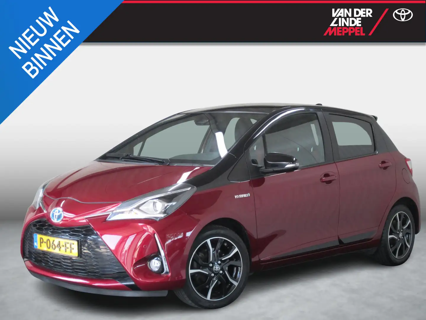 Toyota Yaris 1.5 Hybrid Bi-Tone Navi Camera Stoelverwarming Rosso - 1