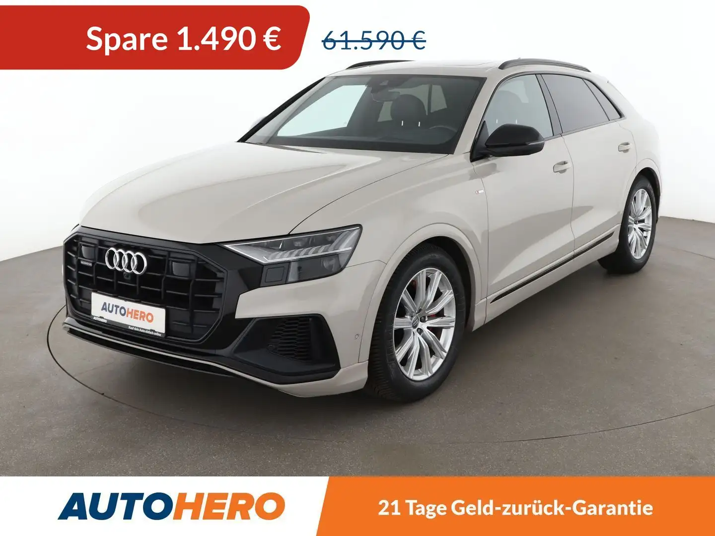 Audi Q8 50 TDI quattro Aut.*SLINE*HEAD-UP*MATRIX*360CAM* Beige - 1