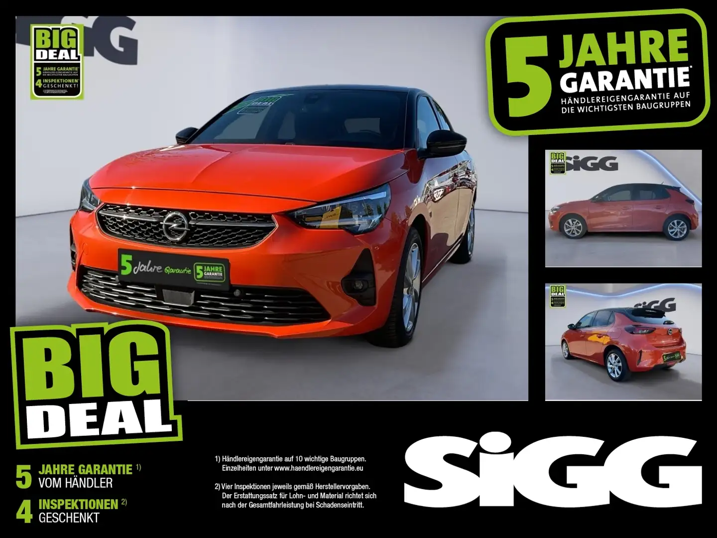 Opel Corsa F 1.2 Turbo GS Line Matrix-LED Scheinwerfer Orange - 1