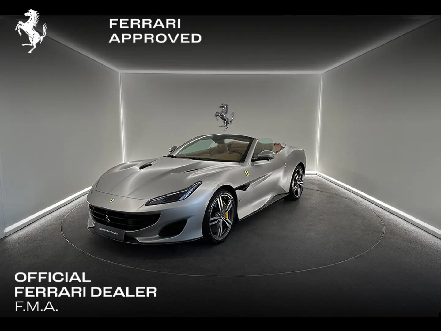 Ferrari Portofino Alluminio Opaco / Full Carbon / 2Y FerrariApproved Grijs - 1