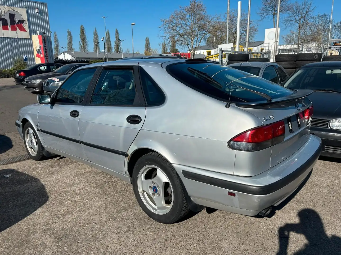 Saab 9-3 2.0t Ecopower Fünftürer /SHZ/Radio/Winter. Gümüş rengi - 2