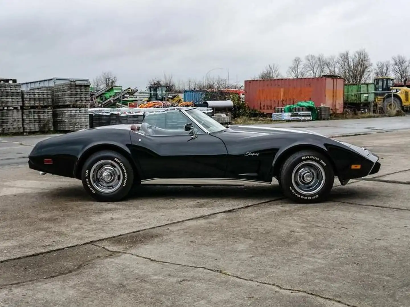 Chevrolet Corvette Stingray C3 Cabrio ! Чорний - 2