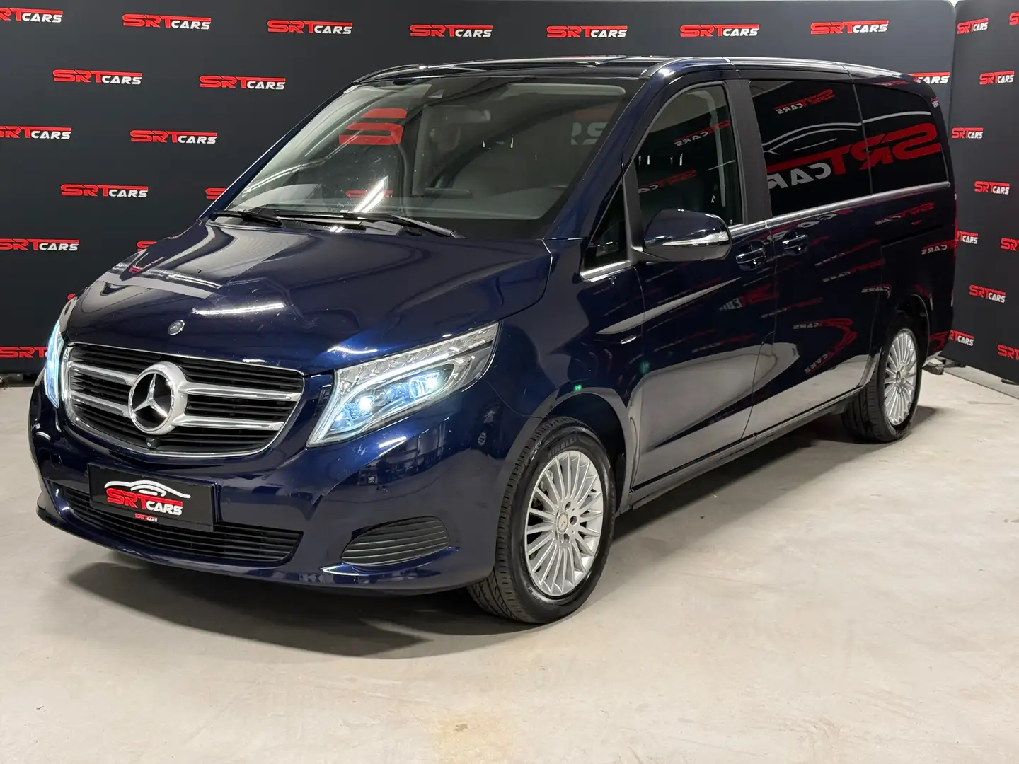 Mercedes-Benz V 250 V250d Avantgarde 4MATIC lang Aut.*360Grad Kamera*Tisch*Vollleder*Elektrische Schiebetüren*Sitzheizung* 1.BESITZ Blau - 1