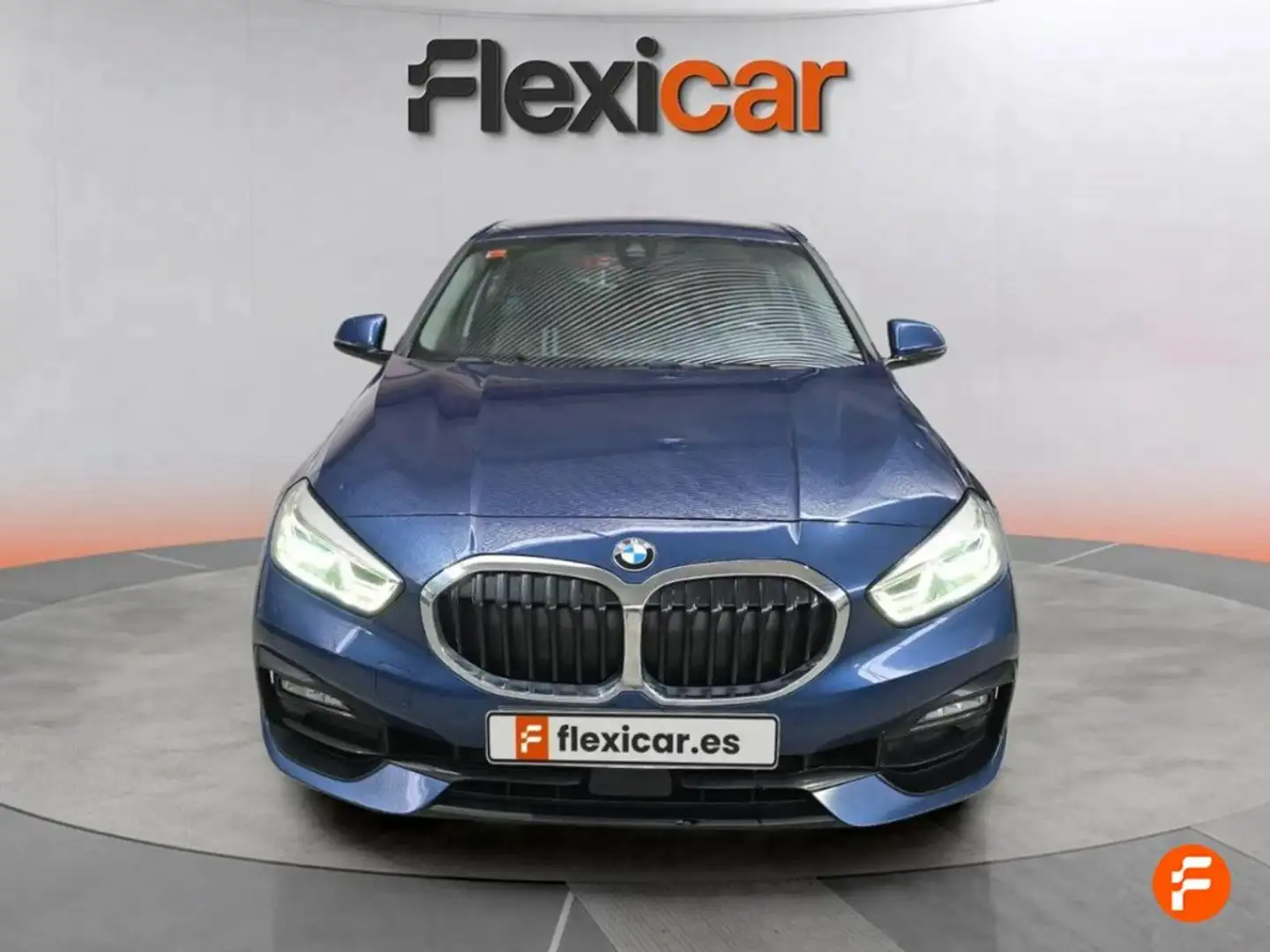 BMW 118 118d Bleu - 2