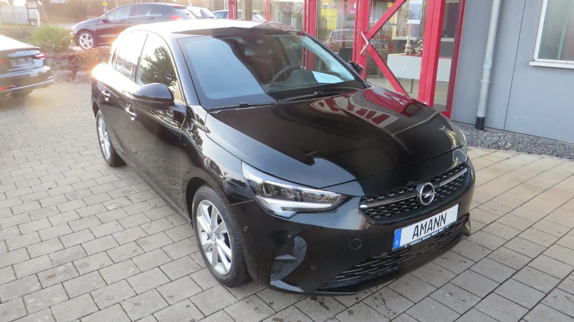 Opel Corsa F Elegance Schwarz - 1