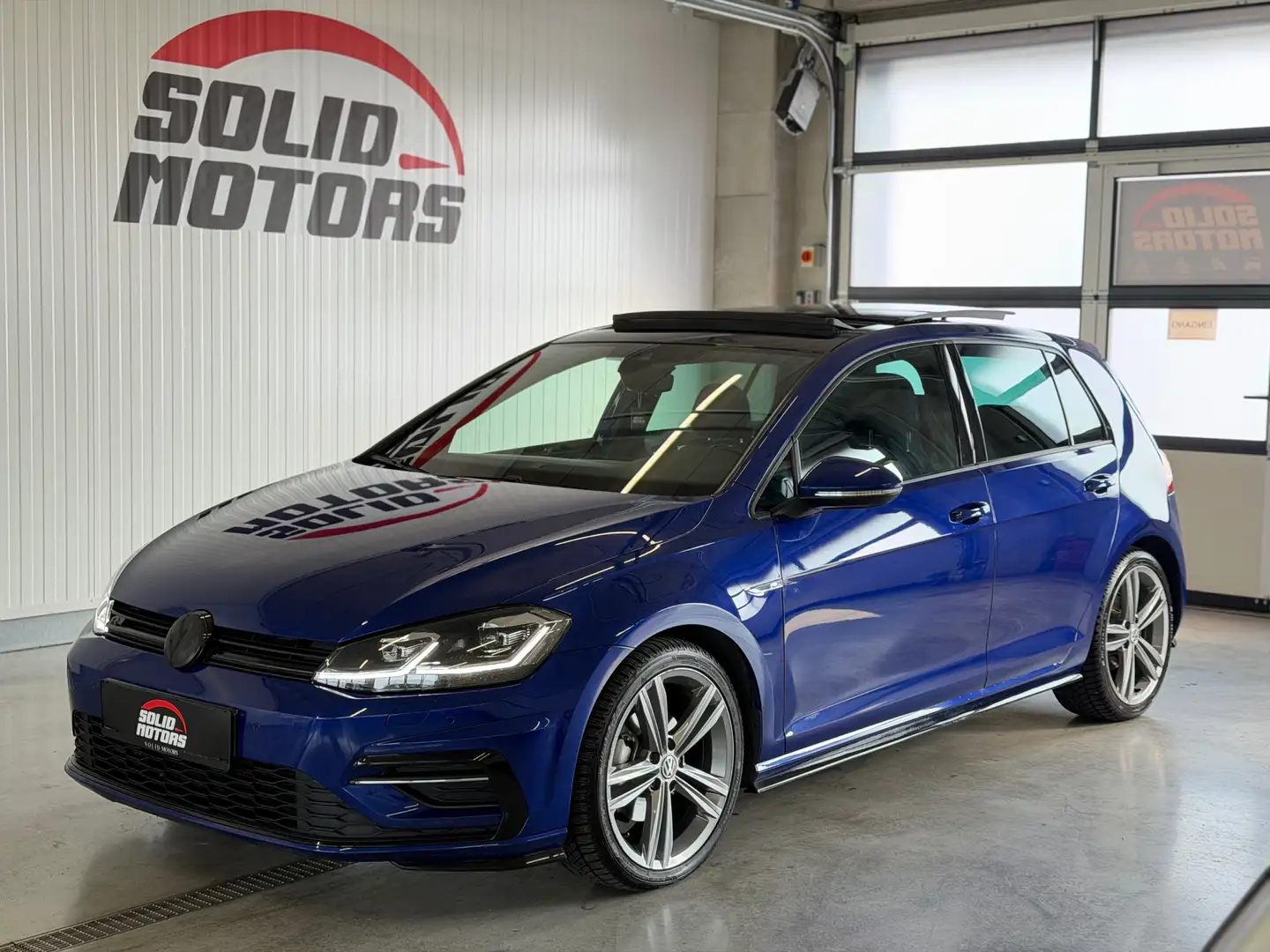 Volkswagen Golf Highline  2,0 TDI DSG/3x R-Line/Pano/ACC/Spurhalte Blau - 1