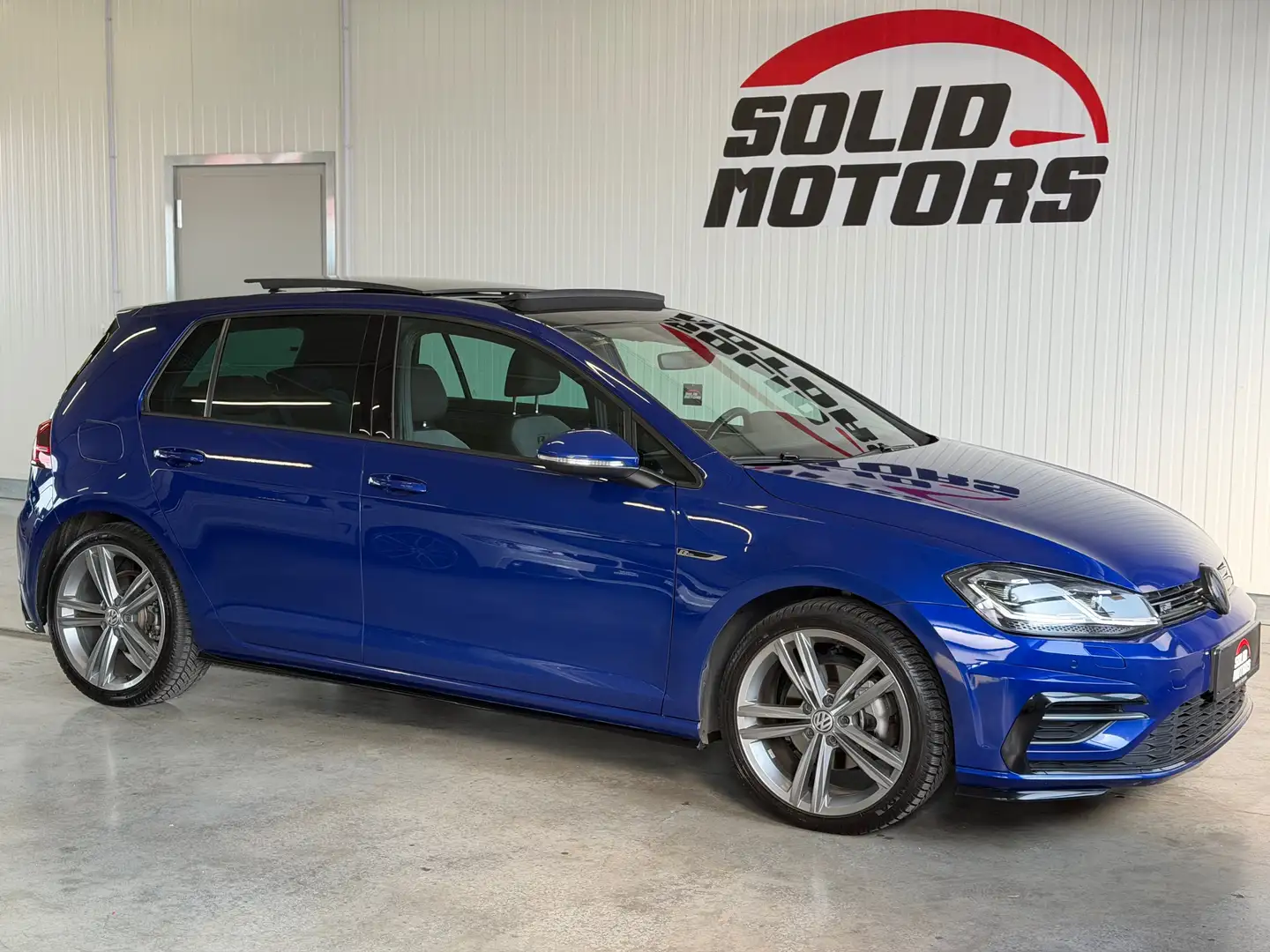 Volkswagen Golf Highline  2,0 TDI DSG/3x R-Line/Pano/ACC/Spurhalte Blau - 2