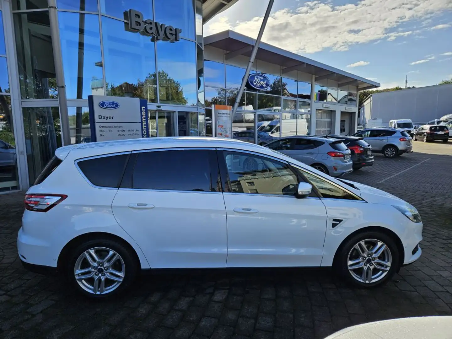 Ford S-Max 2.0 Eco Boost Aut. Start-Stopp Titanium Weiß - 2