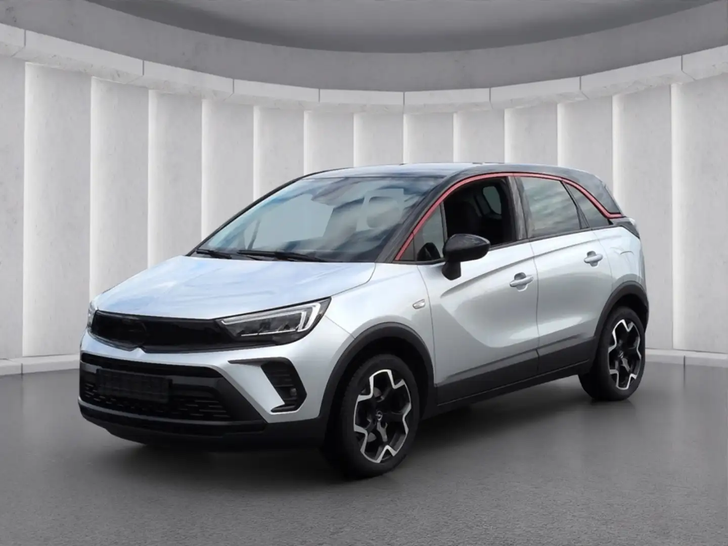 Opel Crossland GS-LINE 1.2Turbo*Autom LED R-Kam Navi Silber - 2