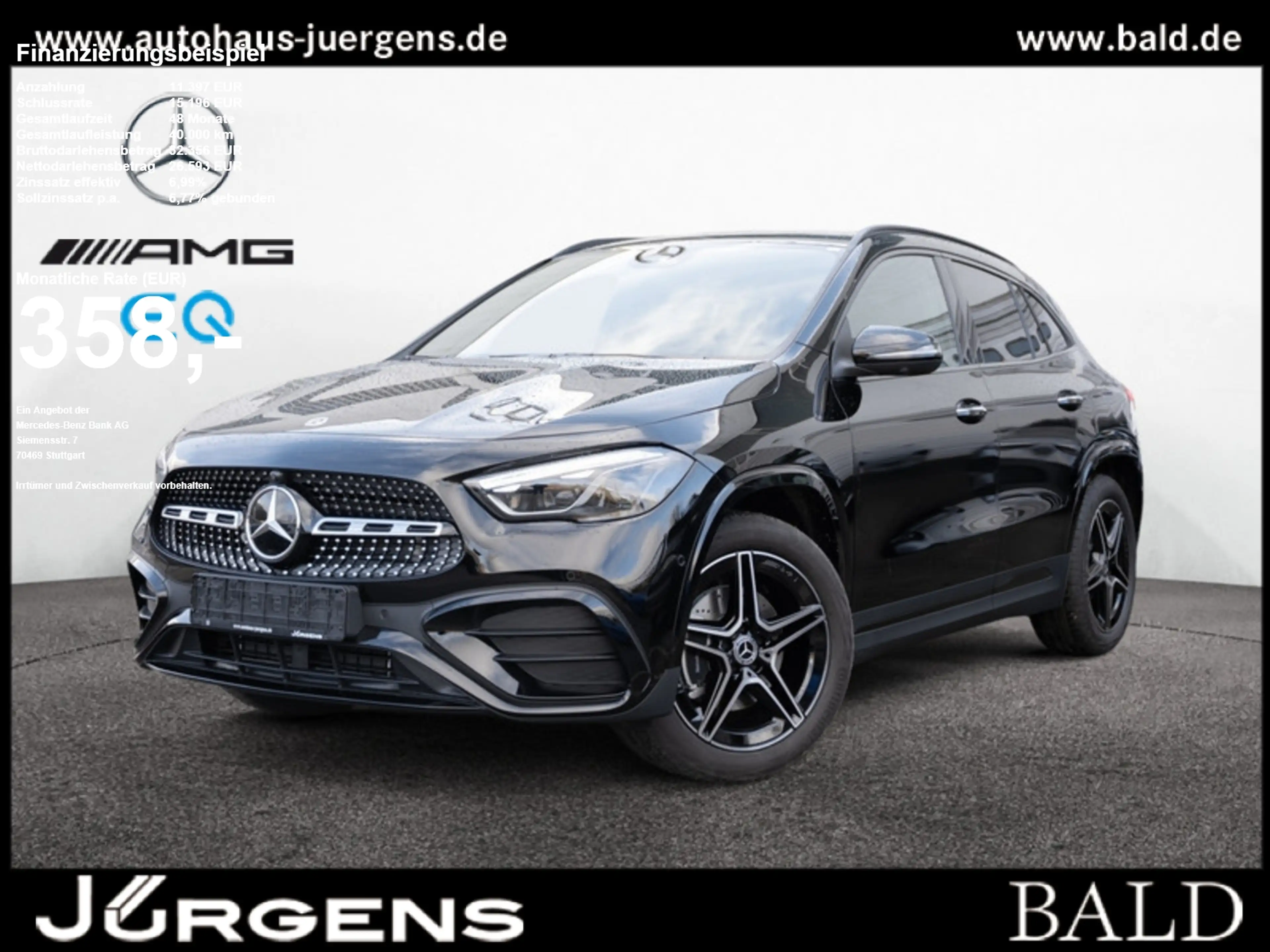 Mercedes-Benz GLA 200 AMG-Sport/MLB/Pano/Night/AHK/Distr/Sound