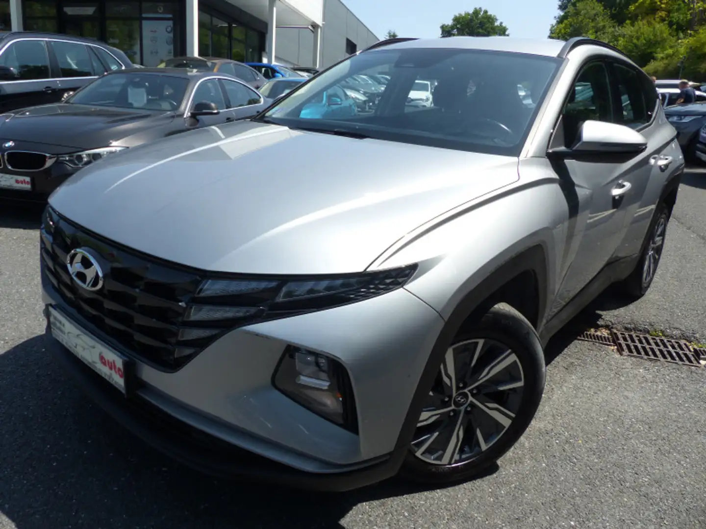 Hyundai TUCSON 1.6 T-GDI 230CH HYBRID INTUITIVE BVA6 Gris - 1