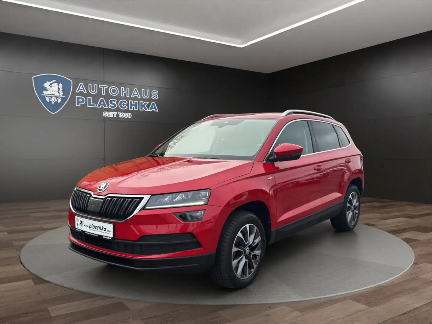 Skoda Karoq 2.0 TDI Drive LED*NAVI*ACC Klima Navi Rot - 1