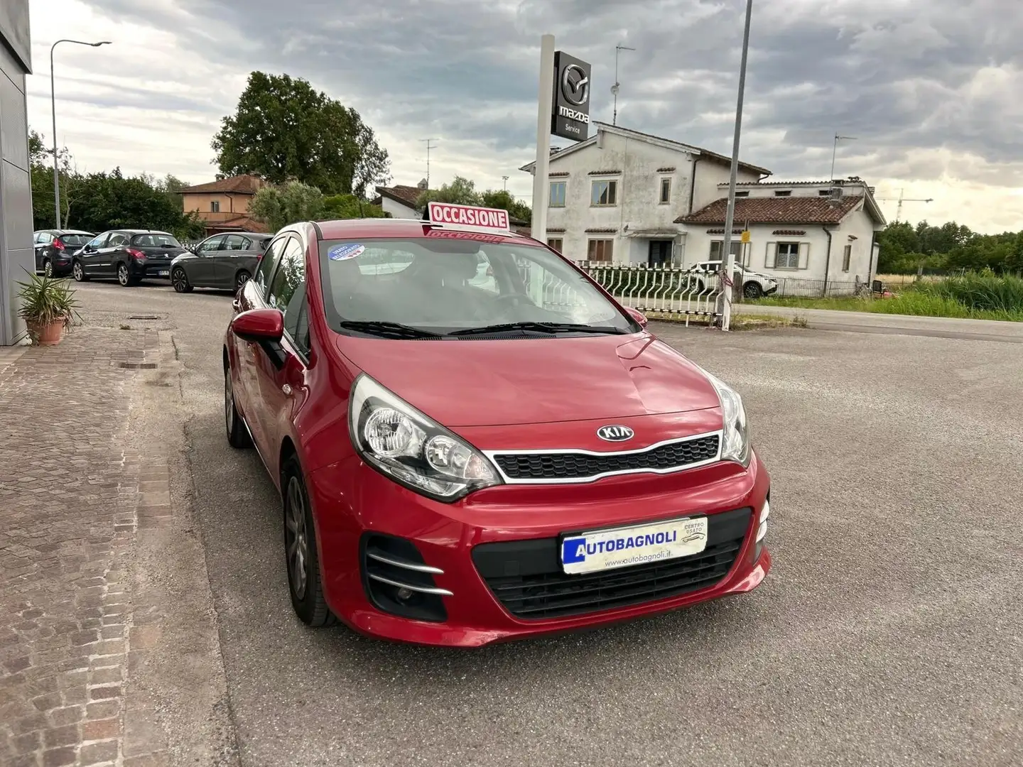 Kia Rio ACTIVE 1.2 CVVT 5p. LX UNICO PR. Rouge - 1