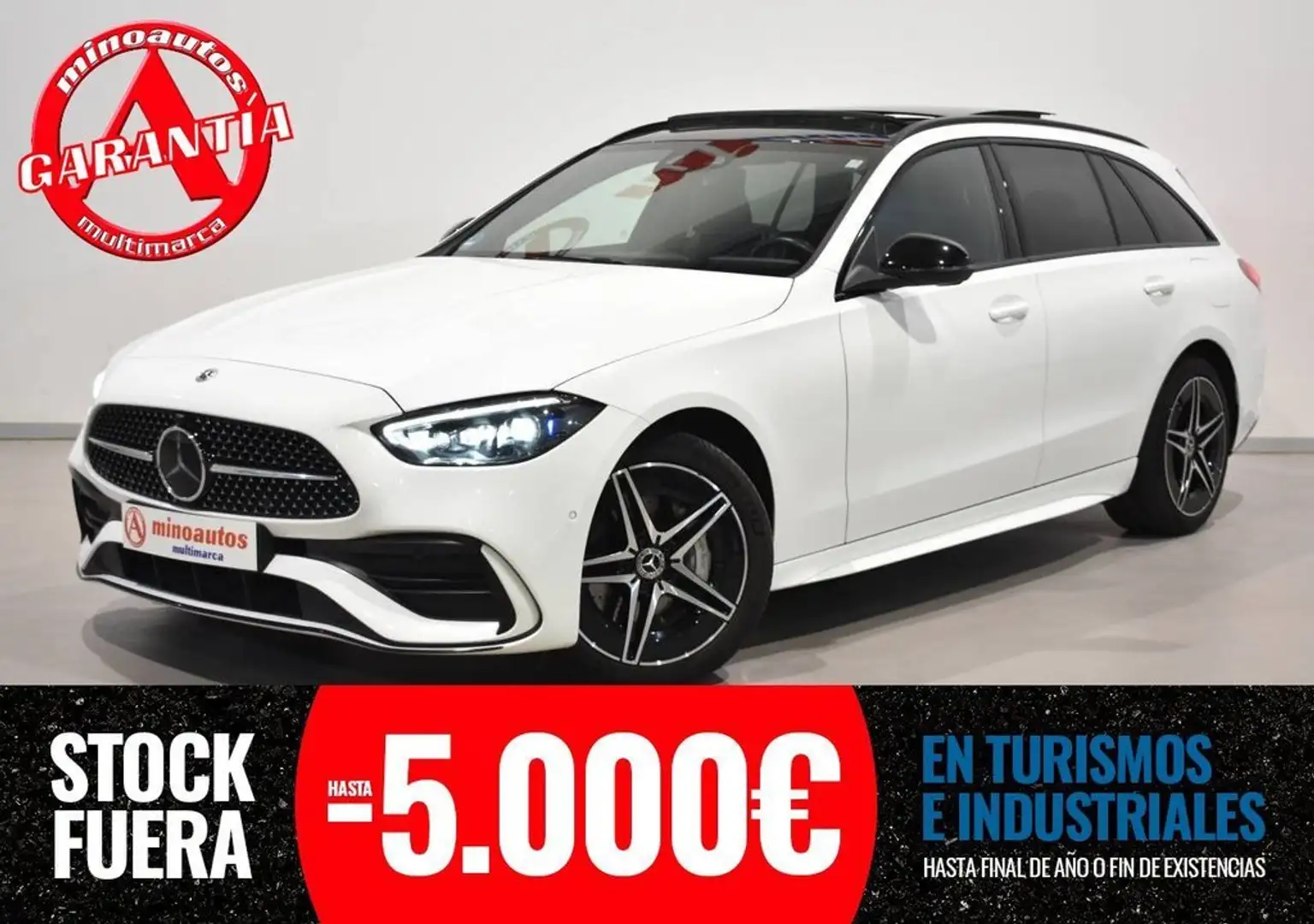 Mercedes-Benz C 300 313 CV 9G-TRONIC AMG LINE Blanco - 1