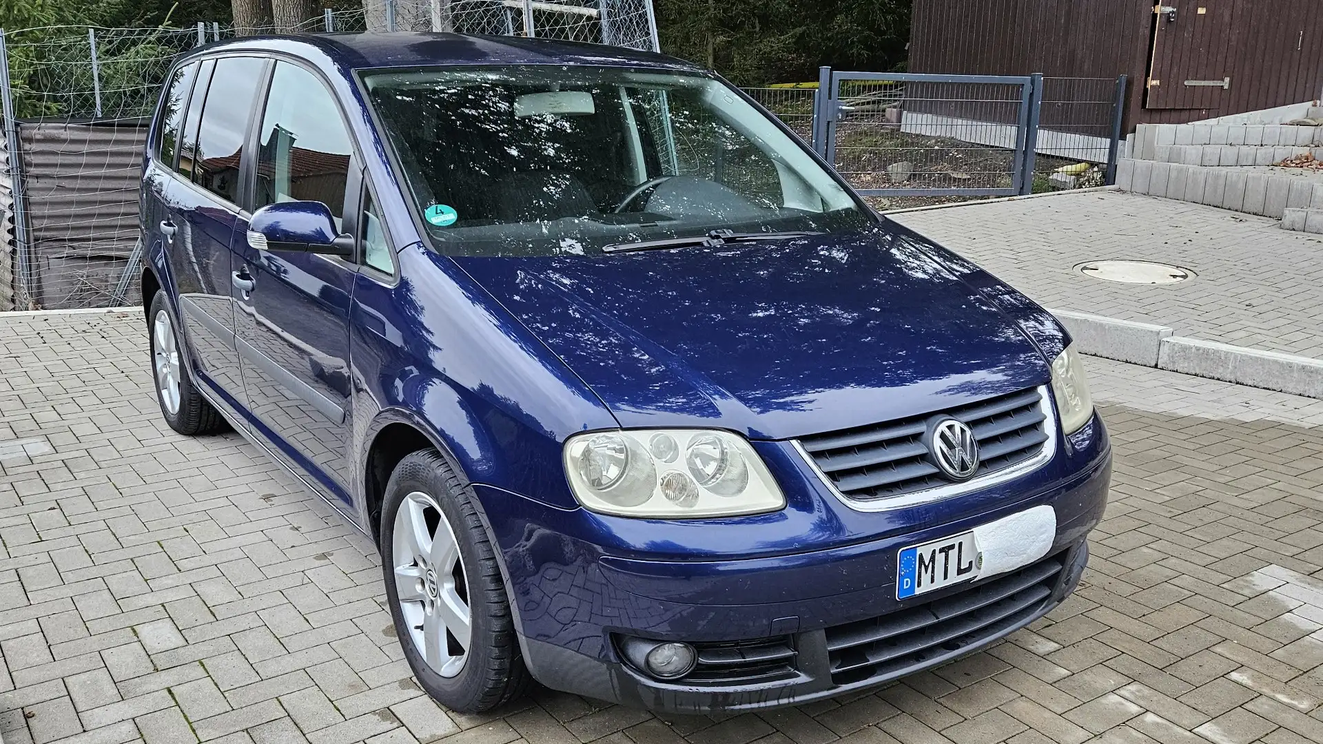 Volkswagen Touran Touran 1.9TDI 74KW, HU:01-27, Klimaaut., AHZV, SHZ Blau - 2