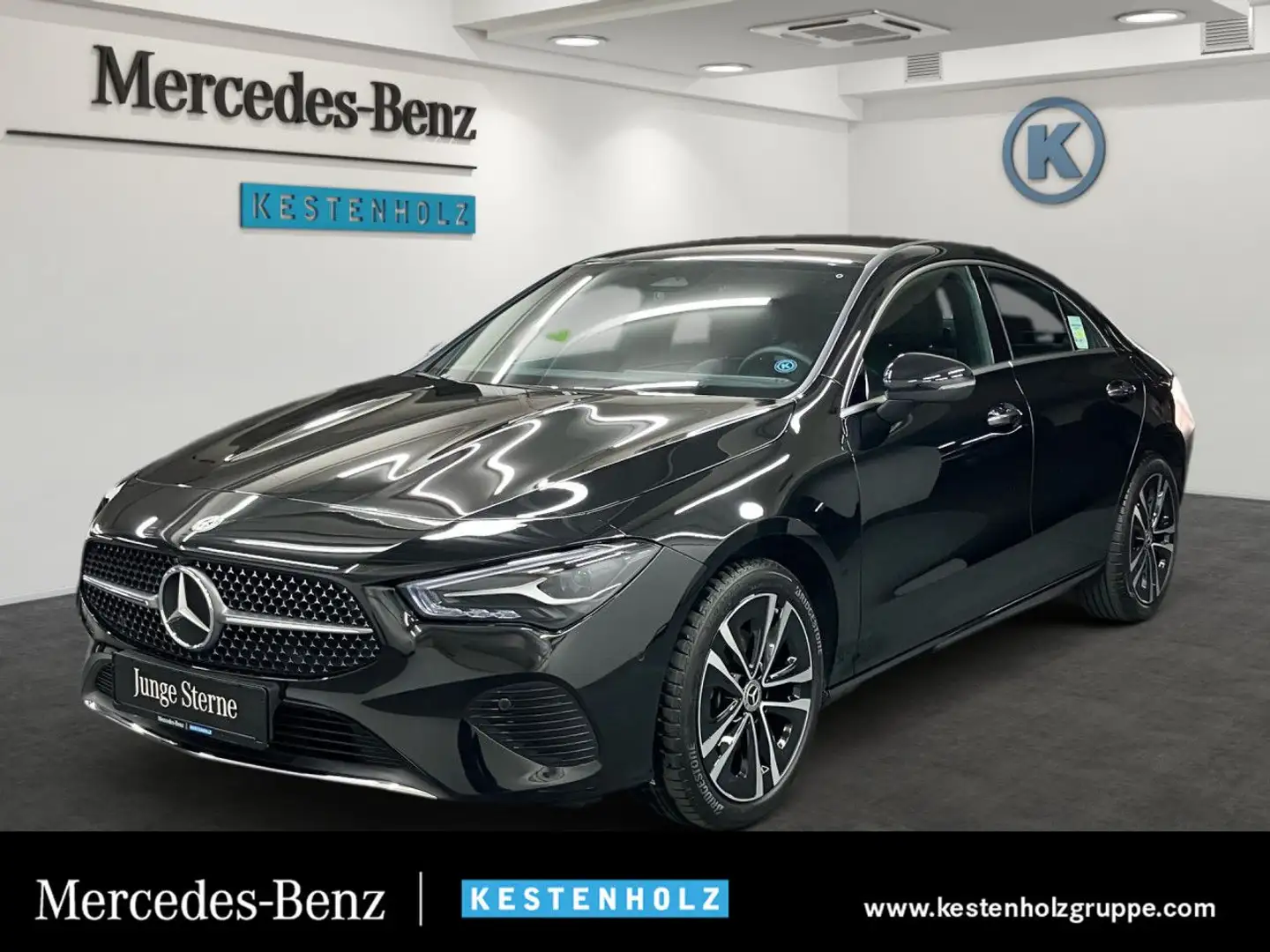 Mercedes-Benz CLA 200 Cp. Carbon LED Keyl-GO Kamera Laderaump Negro - 1